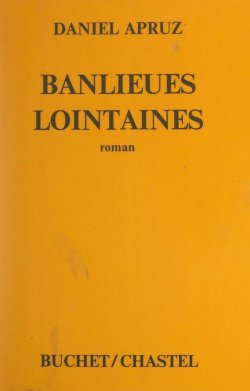 ebook cover of Banlieues lointaines, by Daniel Apruz
