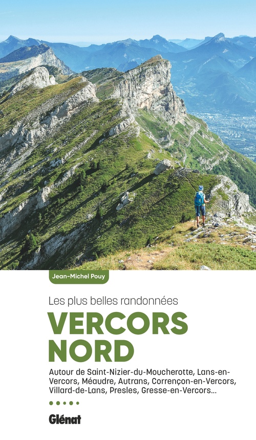 Couverture ebook de Vercors Nord, les plus belles randonnées, de Jean-Michel Pouy