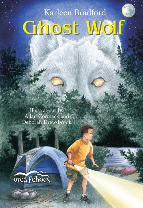 Couverture ebook de Ghost Wolf, de Karleen Bradford