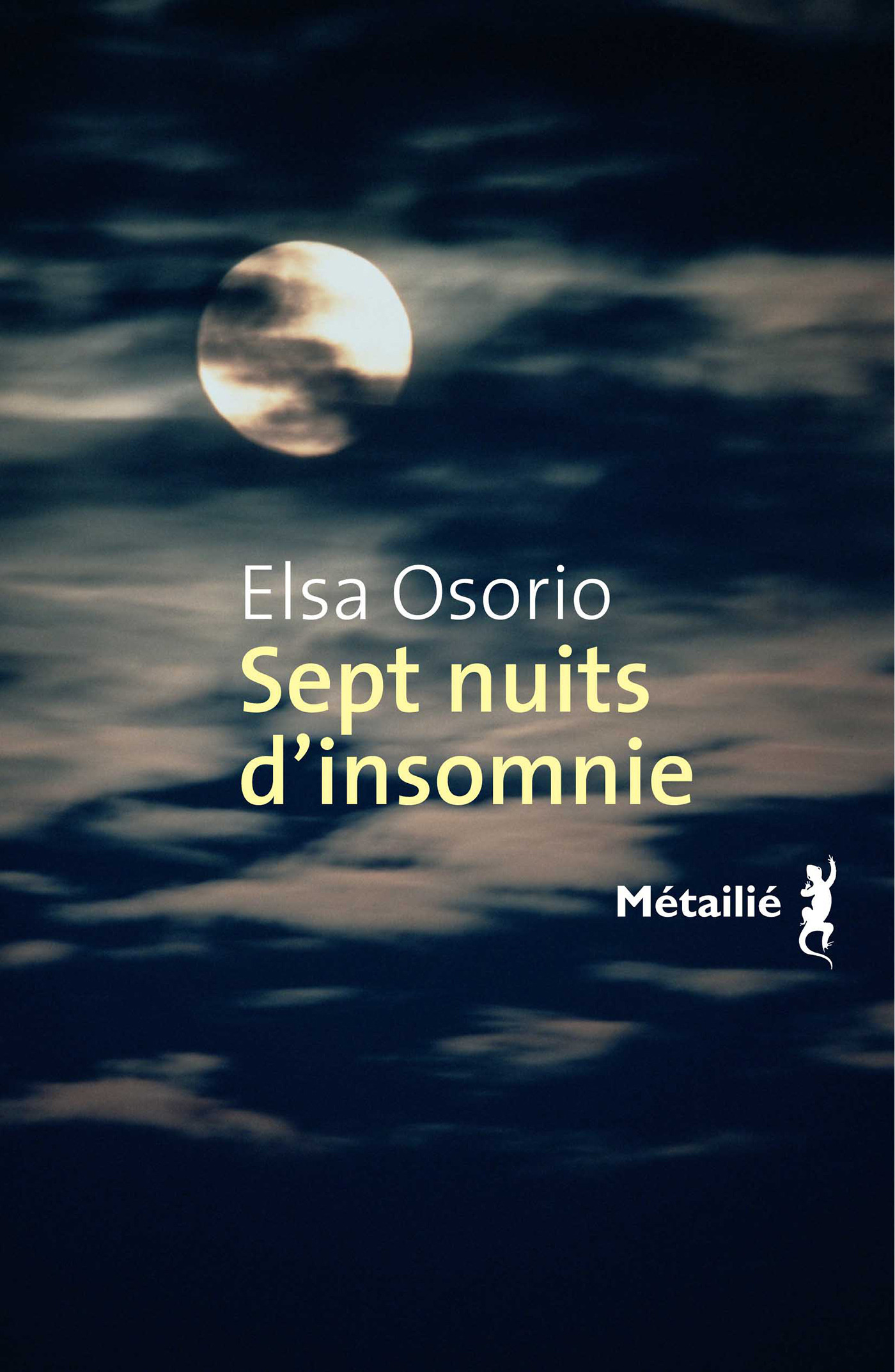 ebook cover of Sept nuits d'insomnie, by Elsa Osorio