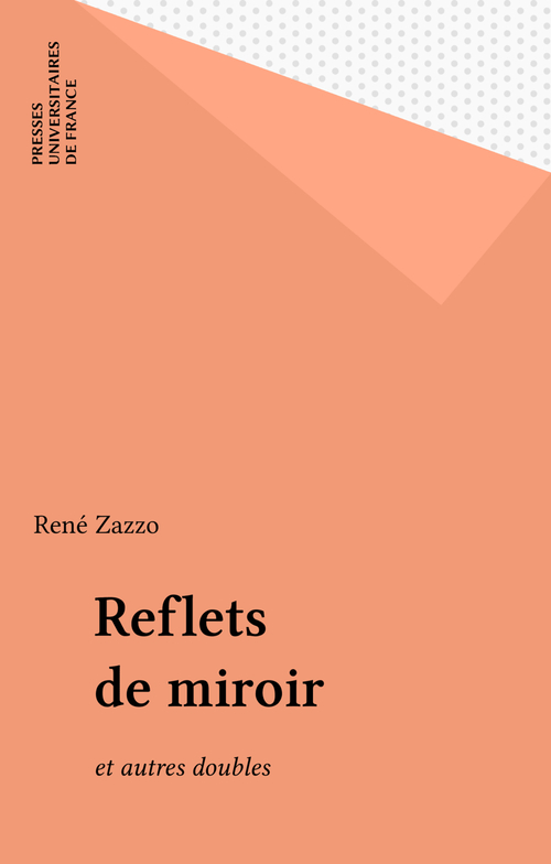 Couverture ebook de Reflets de miroir, de René Zazzo