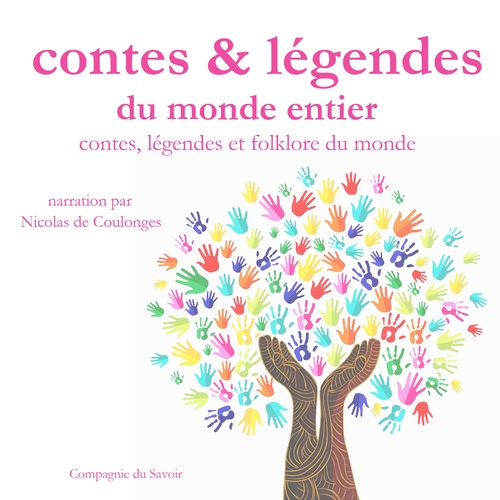 audiobook cover of Contes, légendes et folklore du monde entier, by Frédéric Garnier
