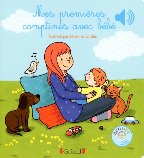 ebook cover of Mes premières comptines avec bébé, by Séverine Cordier