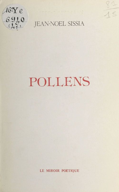 Couverture ebook de Pollens, de Jean-Noel Sissia