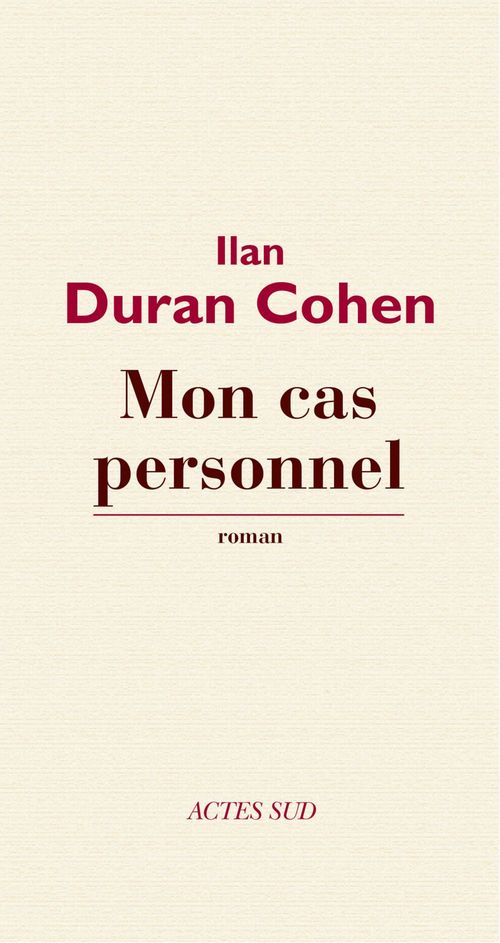 ebook cover of Mon cas personnel, by Ilan Duran cohen
