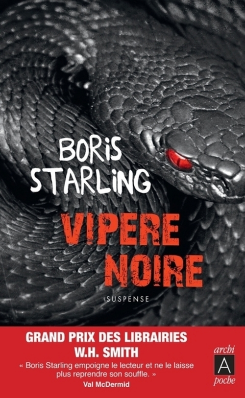 Couverture ebook de Vipère noire, de Boris Starling