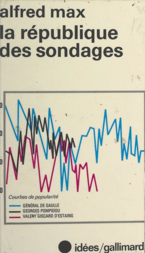 Couverture ebook de La république des sondages, de Alfred Max