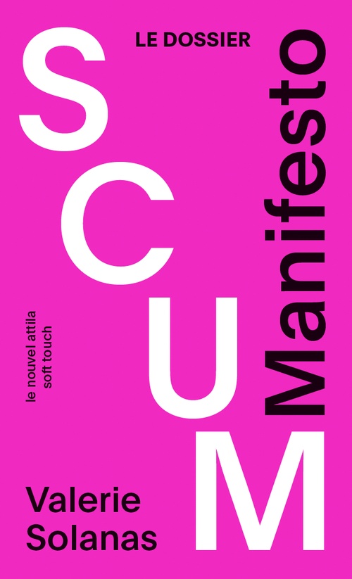 ebook cover of Le dossier Scum Manifesto (EPUB), by Valérie Solanas