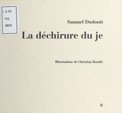 Couverture ebook de La Déchirure du je, de Samuel Dudouit