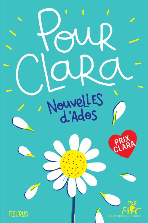 Couverture ebook de Pour Clara. Nouvelles d'ados, de Collectif