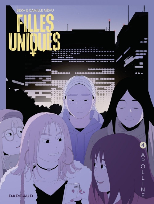 Couverture ebook de Filles Uniques - Tome 4 - Apolline, de BéKa