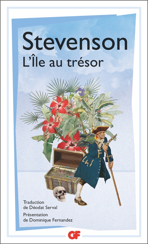 ebook cover of L'Île au trésor, by Robert Louis Stevenson