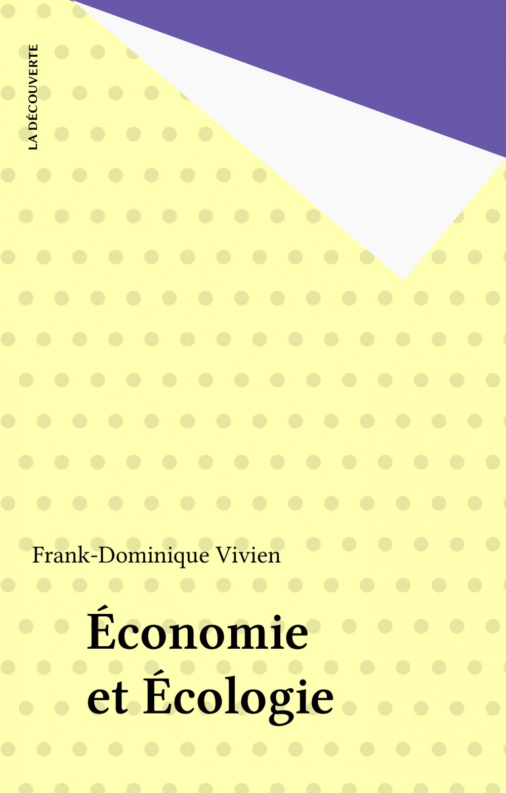 Couverture ebook de Économie et Écologie, de Franck-dominique Vivien