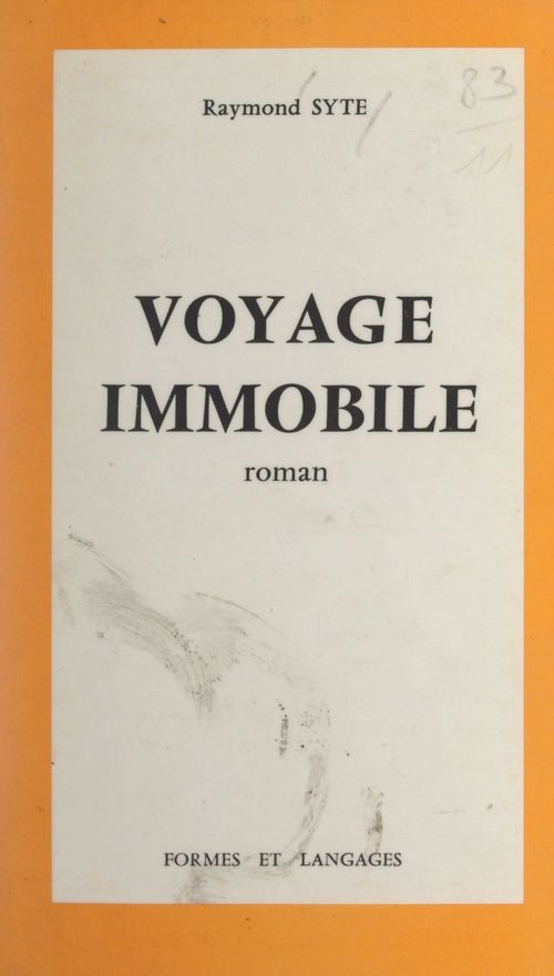Couverture ebook de Voyage immobile, de Raymond Syte