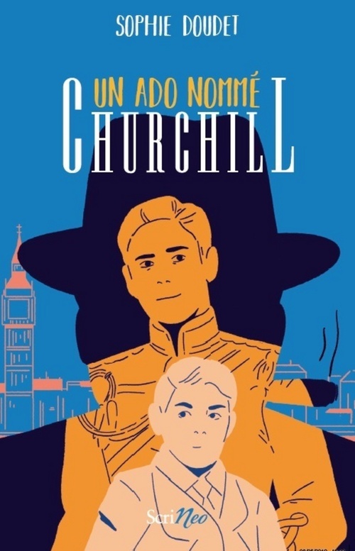 ebook cover of Un ado nommé Churchill, by Sophie Doudet