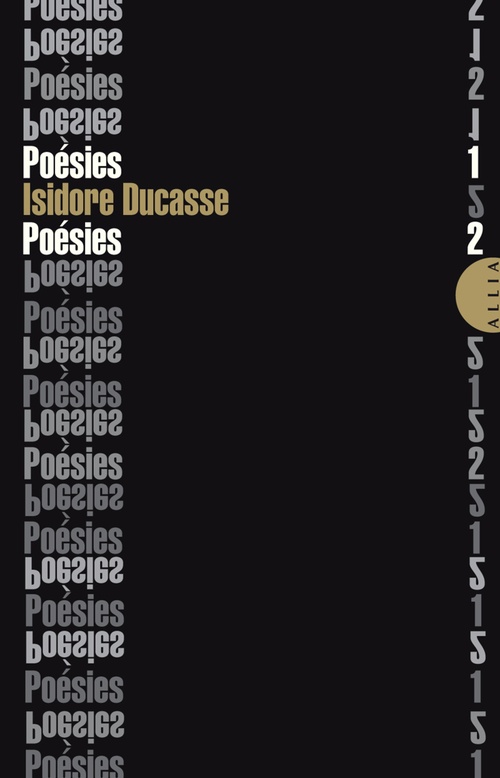 ebook cover of Poésies 1 & 2, by Isidore Ducasse