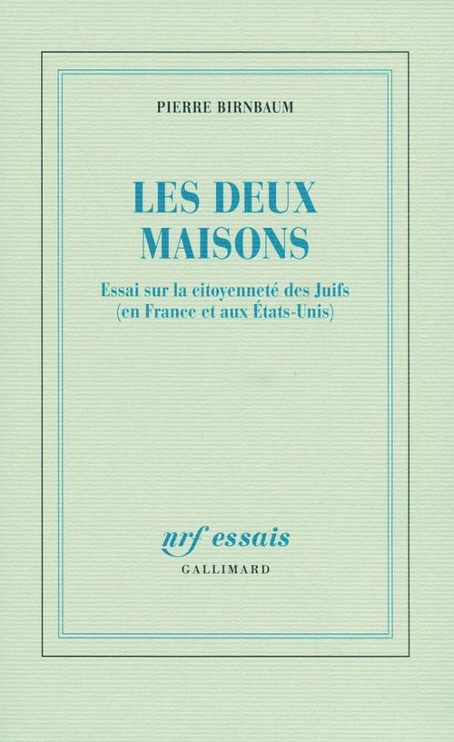 Couverture ebook de Les deux maisons, de Pierre Birnbaum