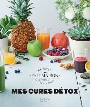 Couverture ebook de Mes cures détox, de Camille Petit