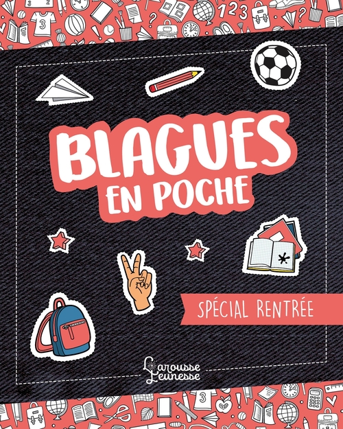 Couverture ebook de Compil blagues en poche Spécial rentrée, de Aurore Meyer