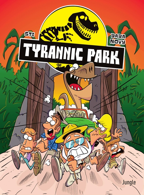 ebook cover of Tyrannic Park, by Sti, Baba Novy