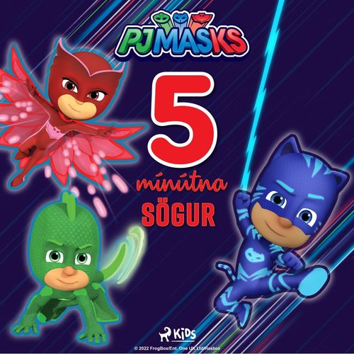 Couverture audiobook de PJ Masks - 5 mínútna sögur, de Eone