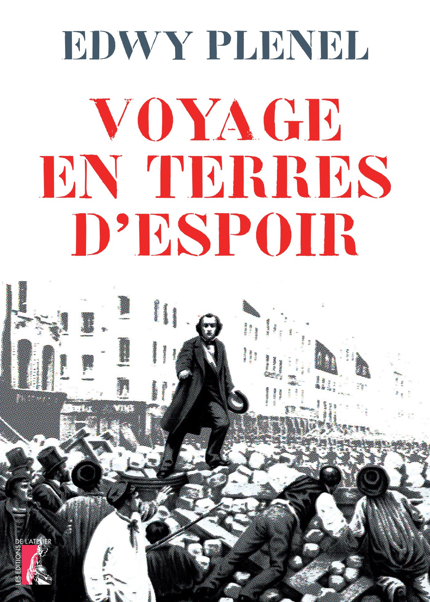 Couverture ebook de Voyage en terres d'espoir, de Edwy Plenel