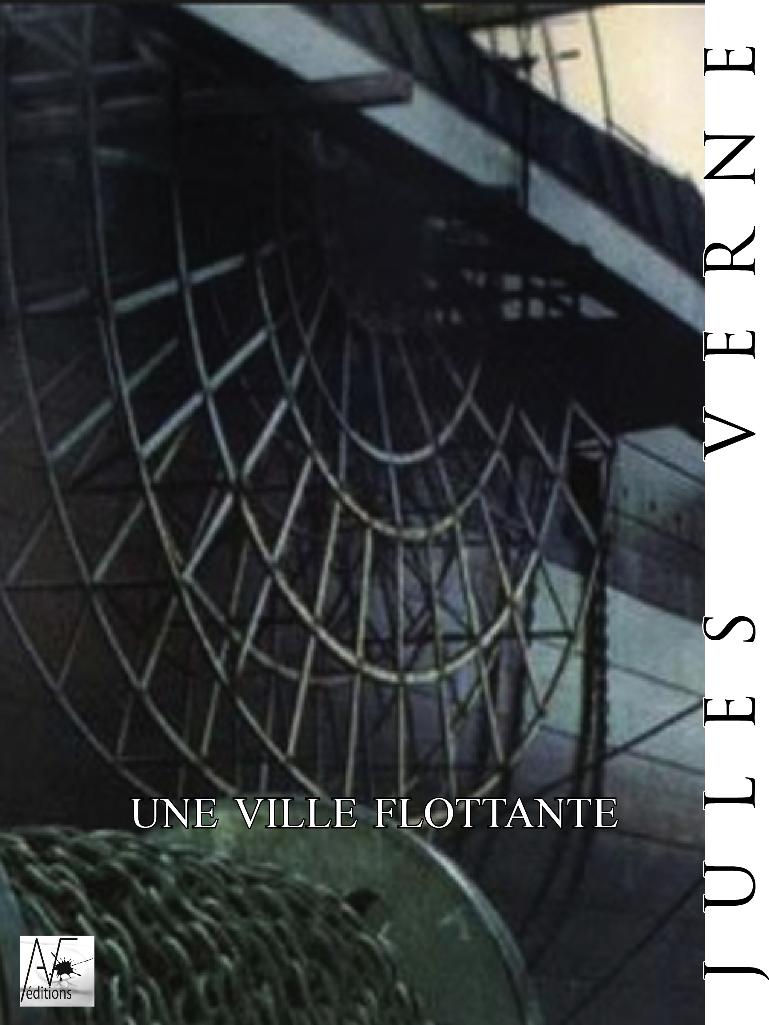 Couverture ebook de Une Ville flottante, de Jules Verne