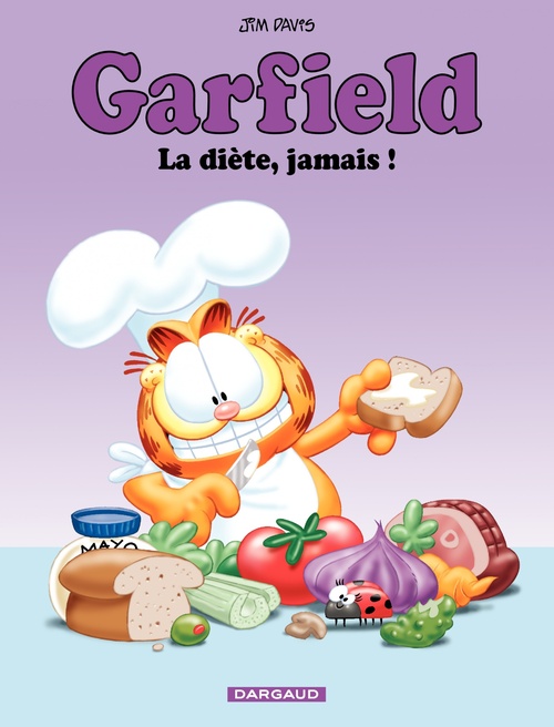 ebook cover of Garfield - Tome 7 - La diète, jamais !, by Jim Davis