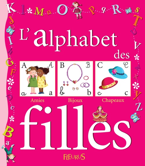 Couverture ebook de L'alphabet des filles, de Marianne Barcilon