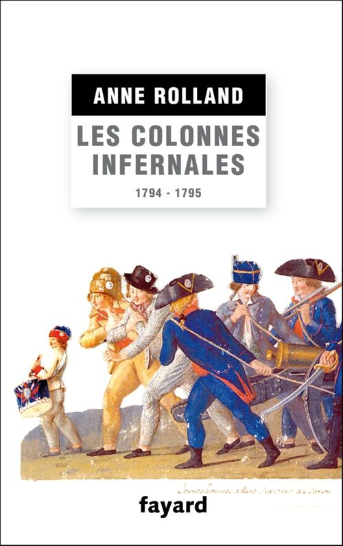 Couverture ebook de Les Colonnes infernales, de Anne Rolland
