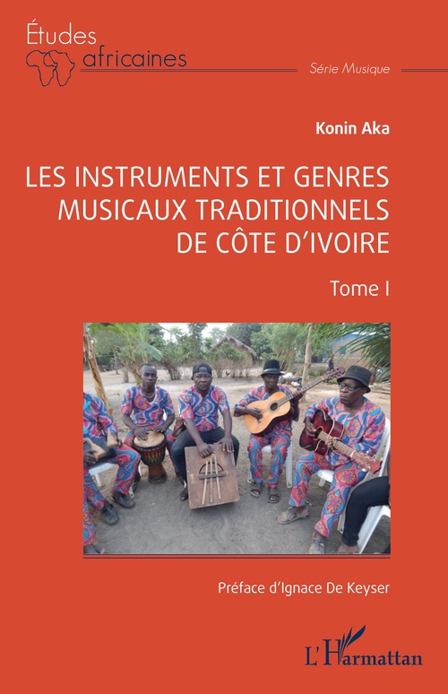 ebook cover of Les instruments et genres musicaux traditionnels de Côte d'Ivoire, by Konin Aka
