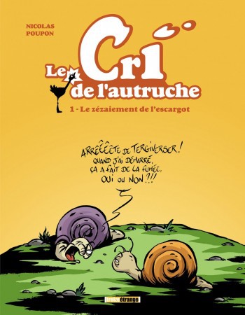 Couverture ebook de Le cri de l'autruche - Tome 01, de Poupon