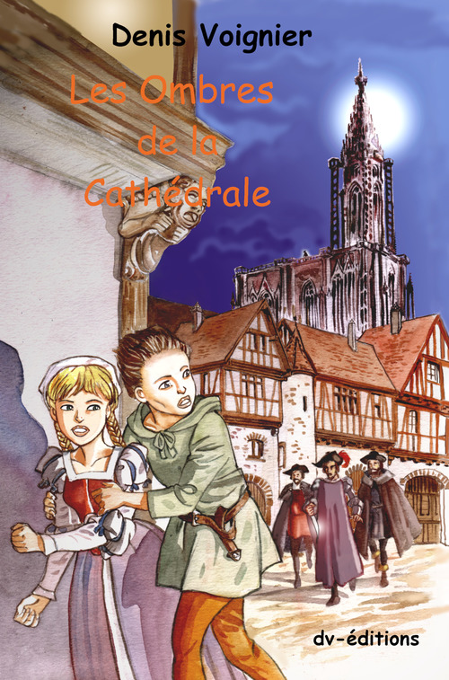 Couverture ebook de Les Ombres de la Cathedrale, de Denis Voignier