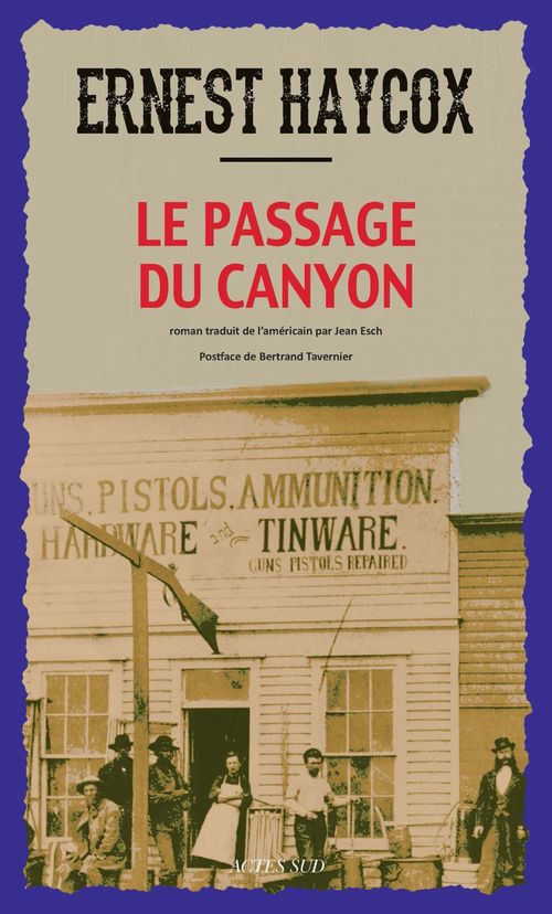 ebook cover of Le Passage du canyon, by Ernest Haycox