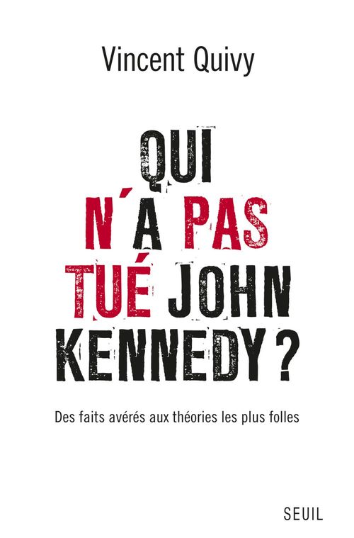 Couverture ebook de Qui n'a pas tué John Kennedy?, de Vincent Guivy