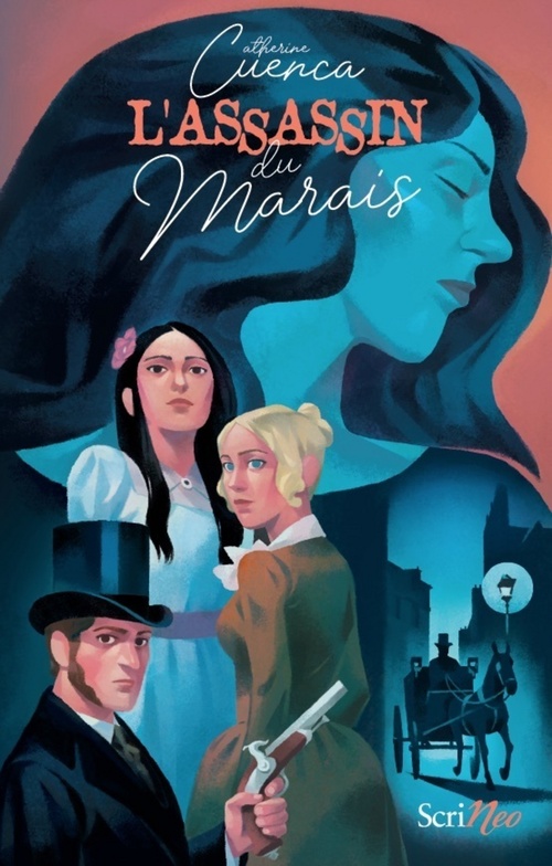 Couverture ebook de L'assassin du marais, de Catherine Cuenca