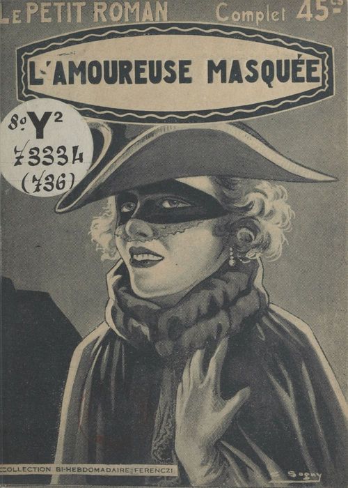ebook cover of L'amoureuse masquée, by Saint-Yves