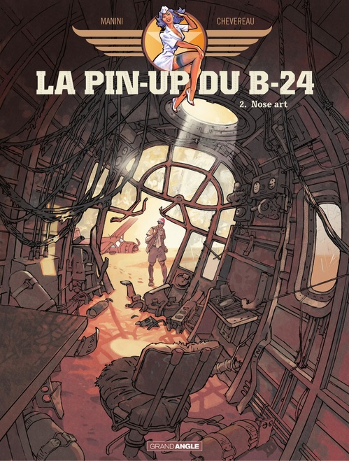 Couverture ebook de La pin'up du B24 - Tome 2, de Jack Manini, Michel Chevereau