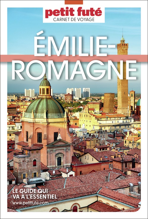 Couverture ebook de Guide Emilie-romagne 2026/2027 Carnet Petit Futé: Bologne-Parme-Ravenne- San Marino, de Dominique Auzias, Jean-Paul Labourdette