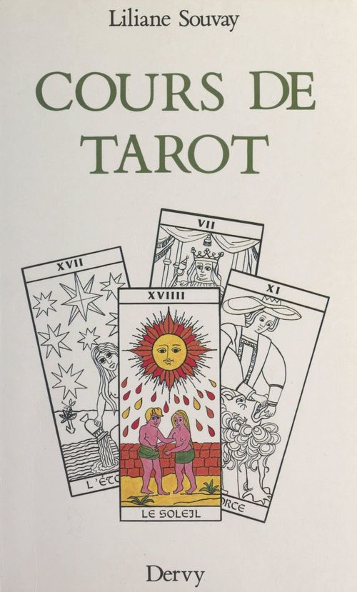 ebook cover of Cours de tarot, by Liliane Souvay