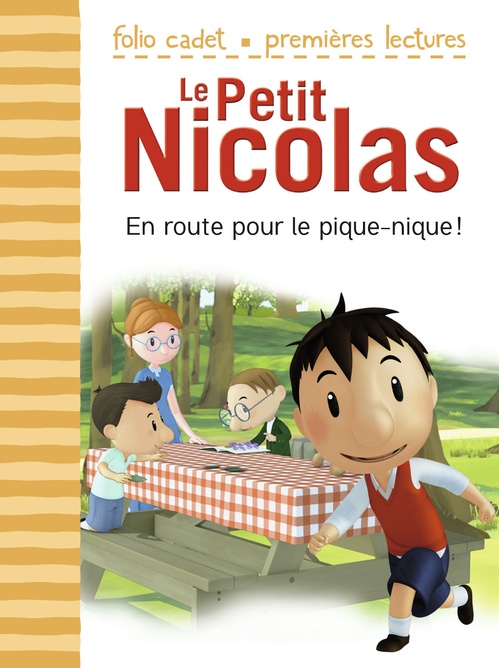 Couverture ebook de Le Petit Nicolas (Tome 14) - En route pour le pique-nique !, de Emmanuelle Lepetit
