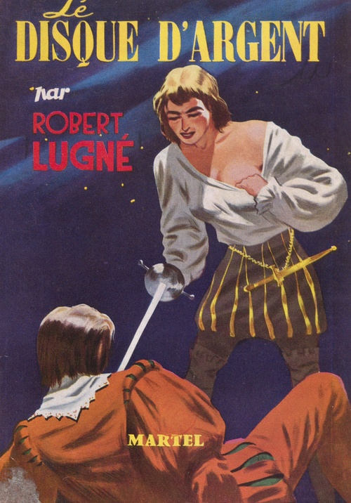 Couverture ebook de Le disque d'argent, de Robert Lugne