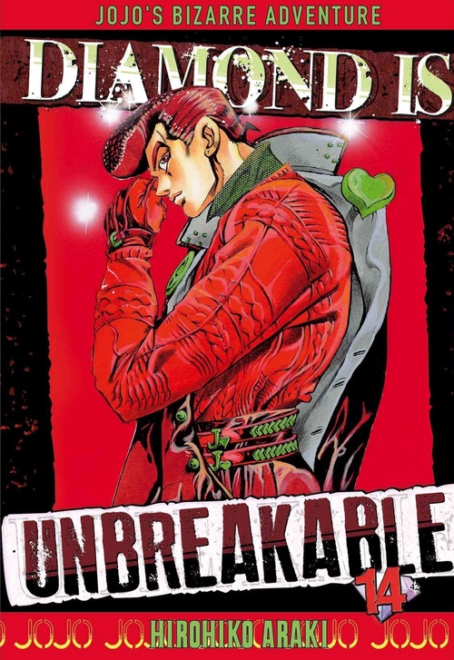 Couverture ebook de Jojo's - Diamond is unbreakable T14, de Hirohiko Araki