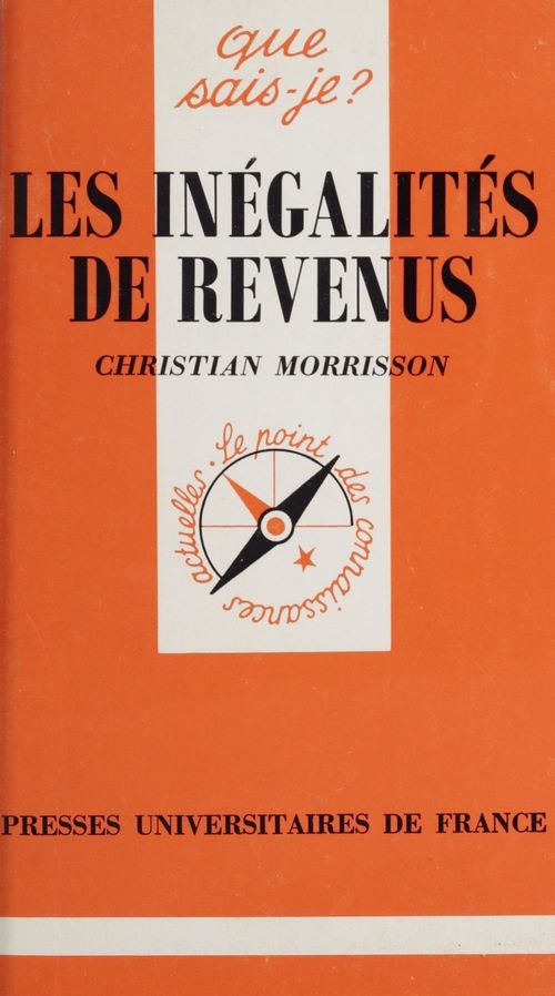 Couverture ebook de Les Inégalités de revenus, de Christian Morrisson