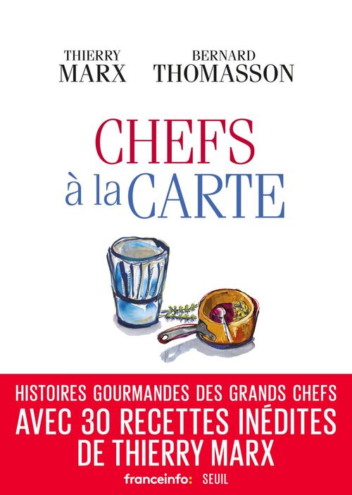 ebook cover of Chefs à la carte, by Thierry Marx, Bernard Thomasson