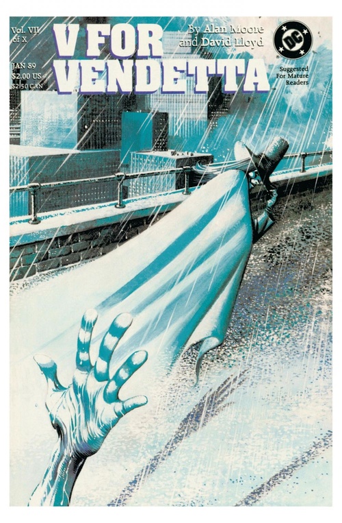 Couverture ebook de V pour Vendetta - Chapitre 7, de Alan Moore