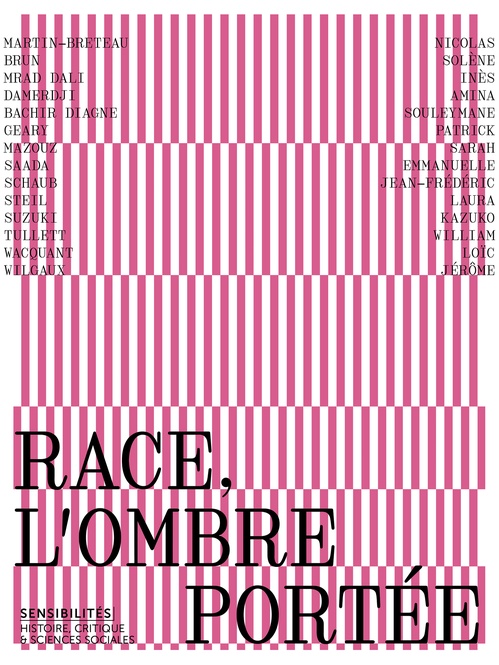 Couverture ebook de Race, l'ombre portée - Revue Sensibilités - N° 12, de