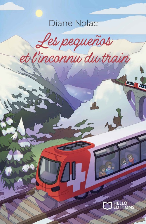 ebook cover of Les pequeños et l'inconnu du train, by Diane Nolac
