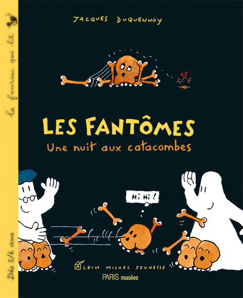 Couverture ebook de Une nuit aux catacombes. Les Fantômes, de Jacques Duquennoy