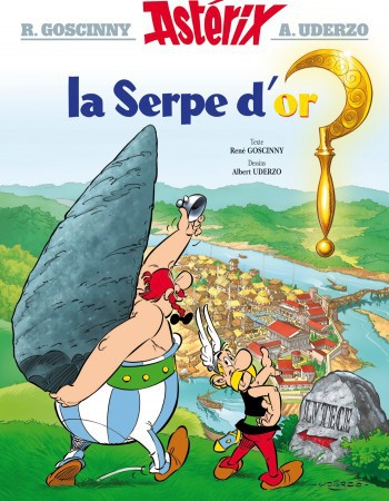 ebook cover of Astérix - La Serpe d'or - n°2, by René Goscinny, Albert Uderzo